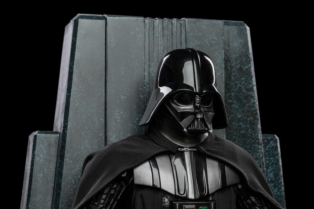 Star Wars Darth Vader op de troon statue
