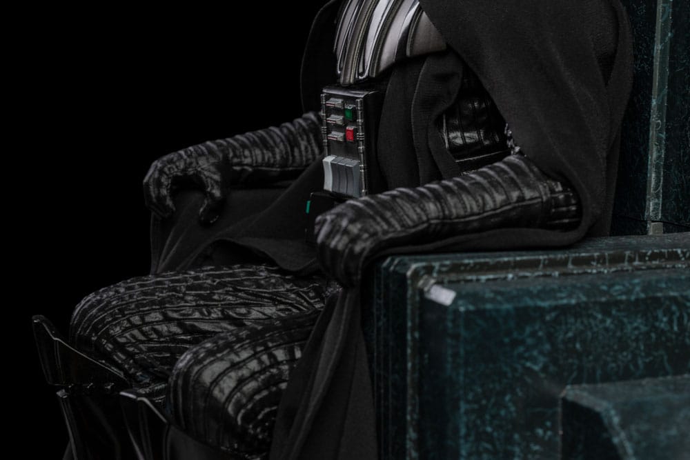 Star Wars Darth Vader op de troon statue