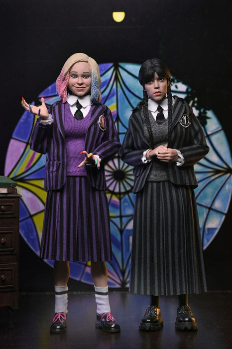 Wednesday Action Figures Wednesday Addams and Enid