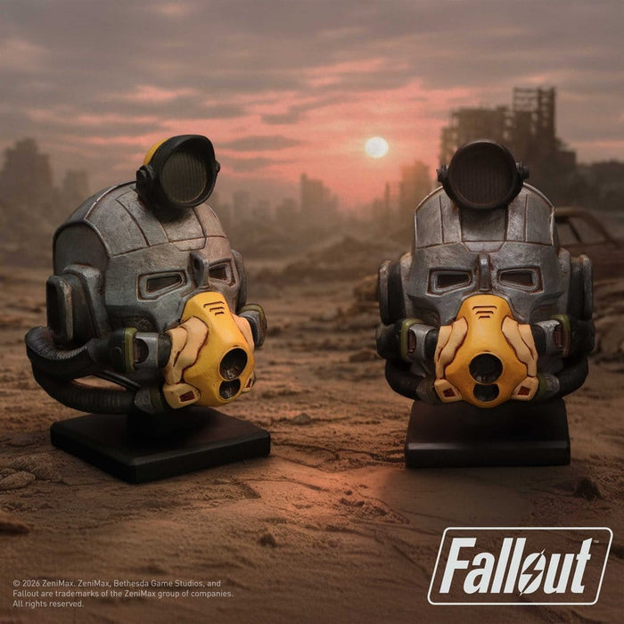 Réplica del casco de la servoarmadura Excavator de Fallout