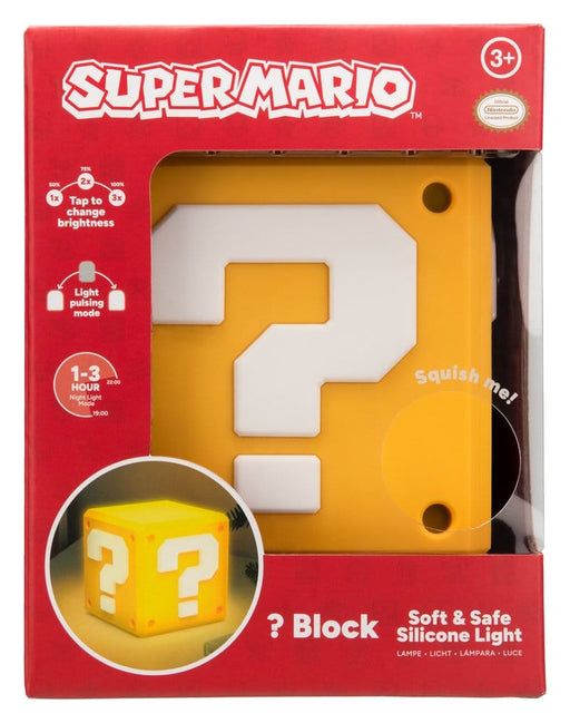 Super Mario Siliconen Lamp Vraagtekenblok