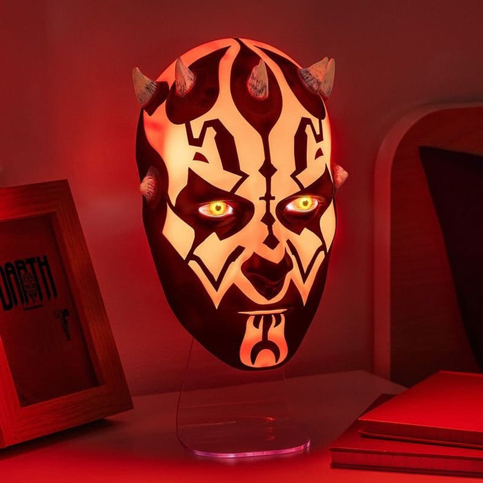Lampe Star Wars masque de Darth Maul