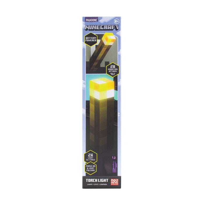 Lampada torcia di Minecraft (da tavolo e da parete)