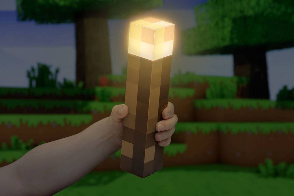 Lampada torcia di Minecraft (da tavolo e da parete)