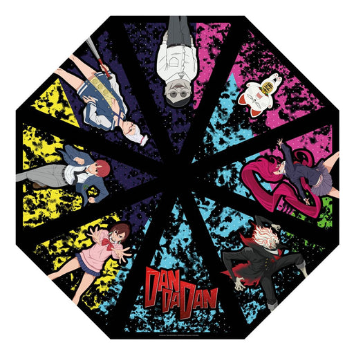 Ombrello Dandadan con personaggi e yokai