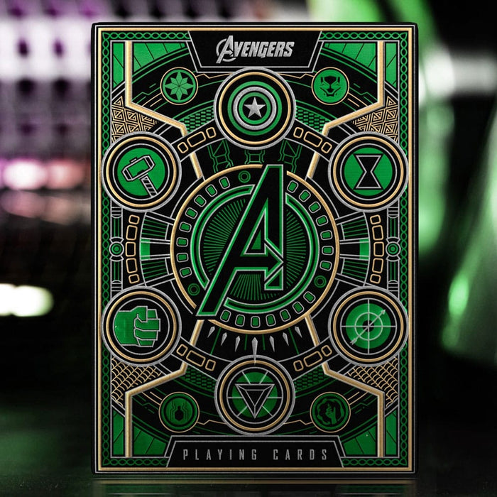 Carte da gioco Avengers La Saga dell’Infinito verde
