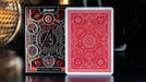 Carte da gioco Avengers Saga dell'Infinito rosse