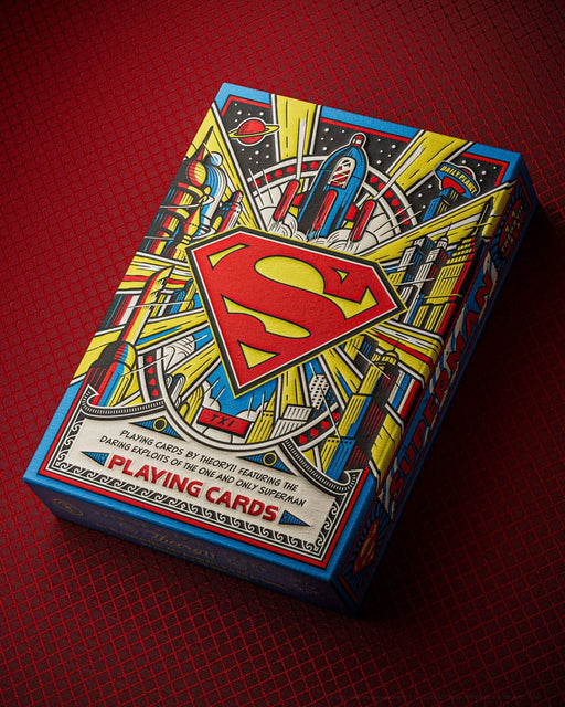 Superman speelkaarten The Man of Steel