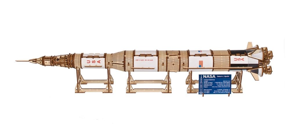 Kit di modellismo in legno NASA Saturn V