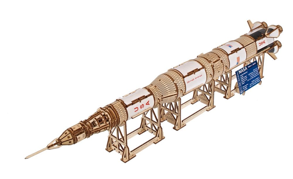 Kit di modellismo in legno NASA Saturn V