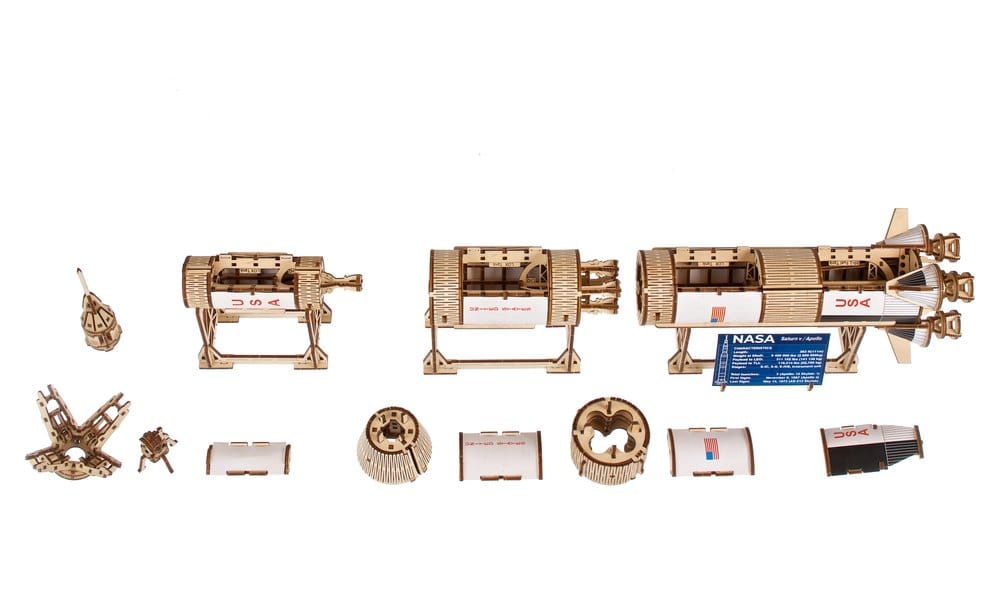 Kit di modellismo in legno NASA Saturn V
