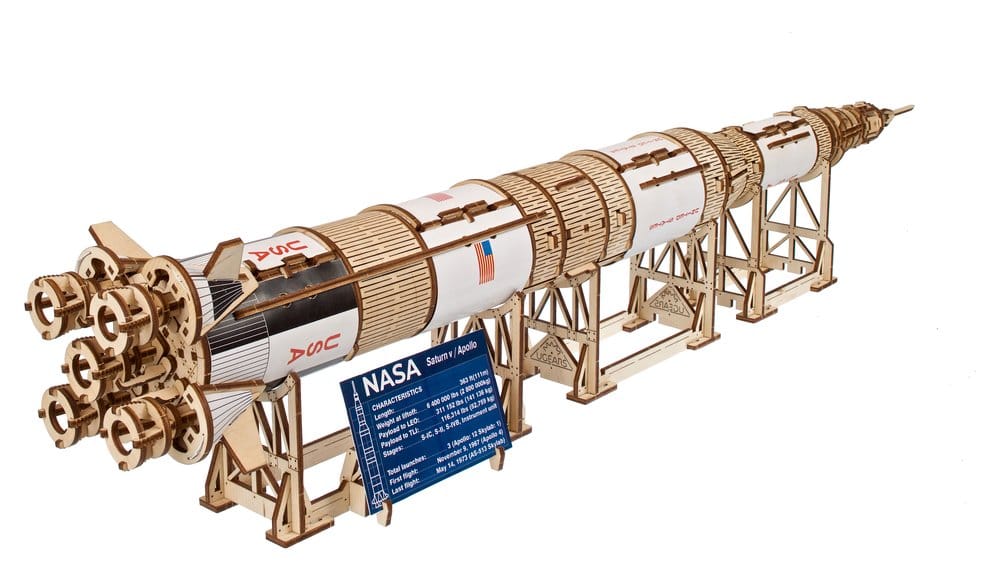 Kit di modellismo in legno NASA Saturn V