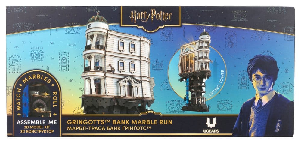 Harry Potter circuito de canicas Banco Gringotts kit de maqueta de madera